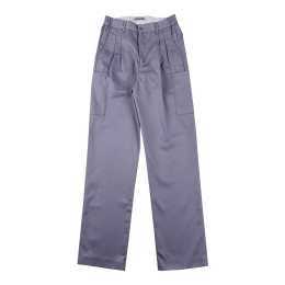 Order online for customized gray trousers. Long trousers and trousers style. Elastic elastic design at the waist. Multi-pocket design. 2 pleats. H300 Order online for customized gray trousers. Long trousers and trousers style. Elastic elastic design at the waist. Multi-pocket design. 2 pleats. H300